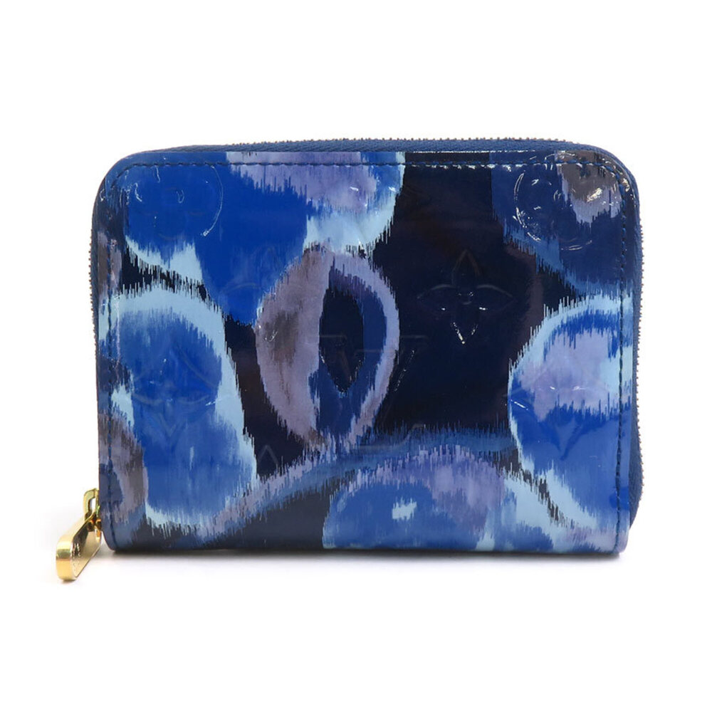 Louis Vuitton LOUIS VUITTON Wallet/Coin Purse Ikat Flower Zippy Coin Vernis B...